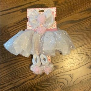 New Zak and Zoey 3 piece tutu set 6-9 months